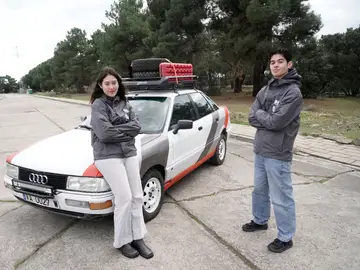 Los jóvenes vallisoletanos Silvia y Nicolás participan en un raid solidario de aventura por Marruecos Los jóvenes vallisoletanos Silvia y Nicolás participan en un raid solidario de aventura por Marruecos