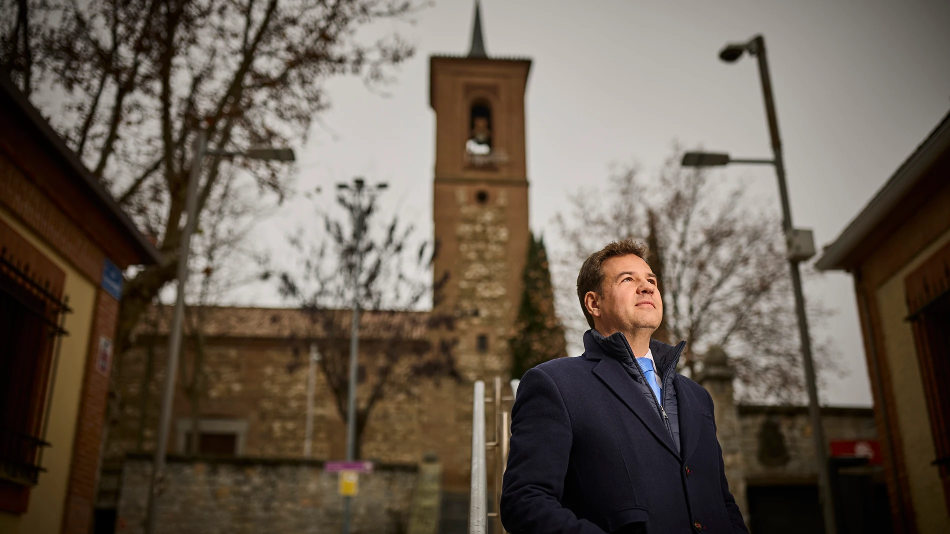 Entrevista con José de la Uz Pardos, alcalde del PP en Las Rozas de Madrid© Alberto R. Roldán / Diario La Razón.08 01 2026