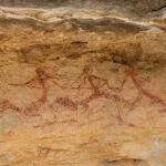 Pinturas rupestres de Coc&oacute; de la Gralla 