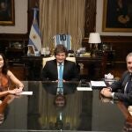 Ayuso y Milei abordan la actualidad internacional en una reuni&oacute;n en Argentina "de car&aacute;cter personal"