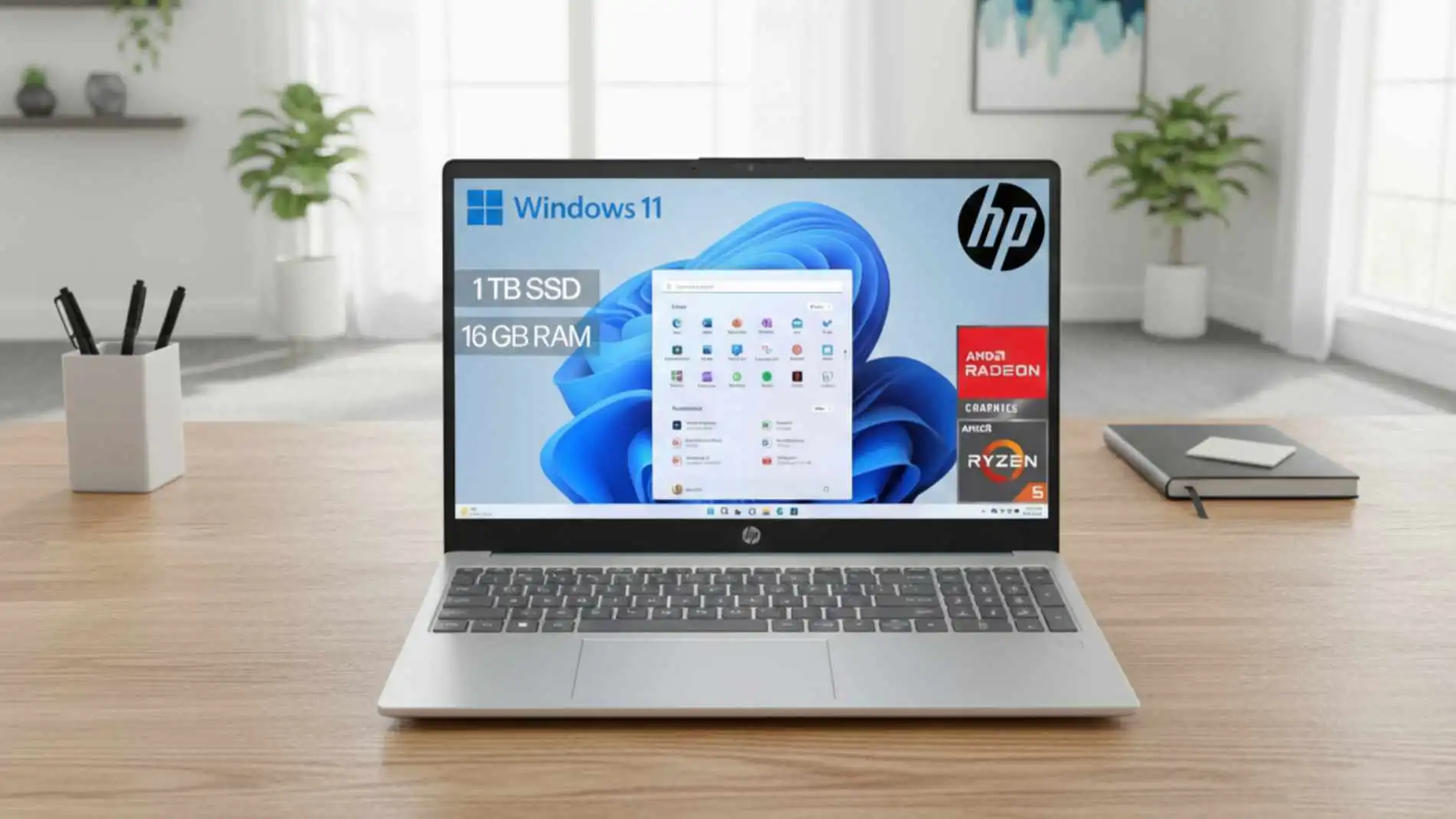 El HP 15-fc0241ns viene con Windows 11