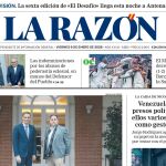 Portada de LA RAZ&Oacute;N de este viernes 9 de enero de 2026