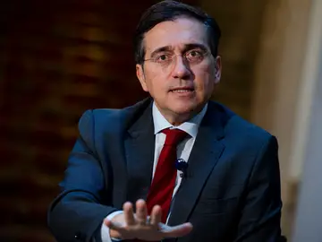 Albares defiende avanzar hacia un ejército europeo para no depender de terceros MADRID, 10/01/2026.- El ministro de Asuntos Exteriores, José Manuel Albares, en una entrevista con EFE, cree que Europa tiene que integrar su industria de defensa para contar con medios propios de disuasión "sin depender de terceros" e incluso "avanzar hacia un ejército europeo". EFE/Daniel González