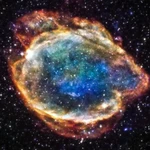 Explosión de una supernova entre millones de estrellas