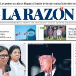 Portada de LA RAZ&Oacute;N de este domingo 11 de enero de 2026