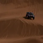 Carlos Sainz, durante la séptima etapa del Dakar 2026