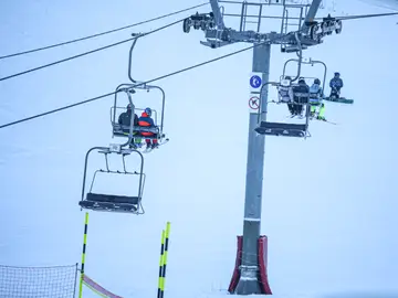 Mueren dos esquiadores más en avalanchas en los Alpes franceses December 26, 2025, Saint Ouen, Paris, France: In the Alpes-Maritimes, the Valberg resort is enjoying a boom this year. Visitors are won over by downhill skiing, forest walks and discovering the local area..In the heart of the Mercantour, at an altitude of 1,700 metres, it is the oldest ski resort in the Alpes-Maritimes. Europa Press/Contacto/Sadak Souici 26/12/2025 ONLY FOR USE IN SPAIN