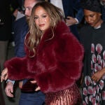 El look de Jennifer Lopez antes de los Globos de Oro.