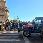 Los agricultores colapsan el centro de Tarragona contra el acuerdo UE-Mercosur