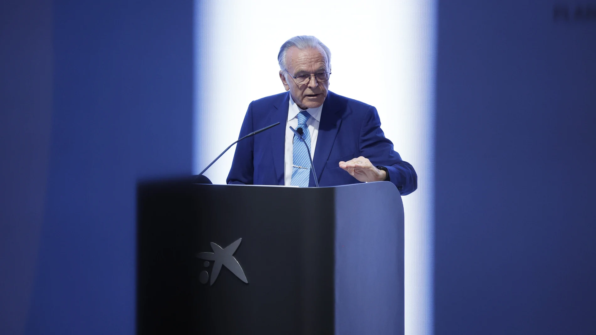 El presidente de CriteriaCaixa, Isidro Fainé.