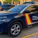 Coche de la Polic&iacute;a Nacional.
