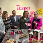 Gonz&aacute;lez Corral visita en Pedrajas de San Esteban la empresa "Teresa Mate"