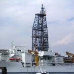 Buque Chikyu prueba de recuperaci&oacute;n de lodo rico en tierras raras