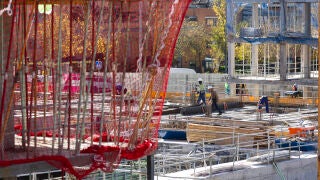 Construcción de nuevas viviendas.