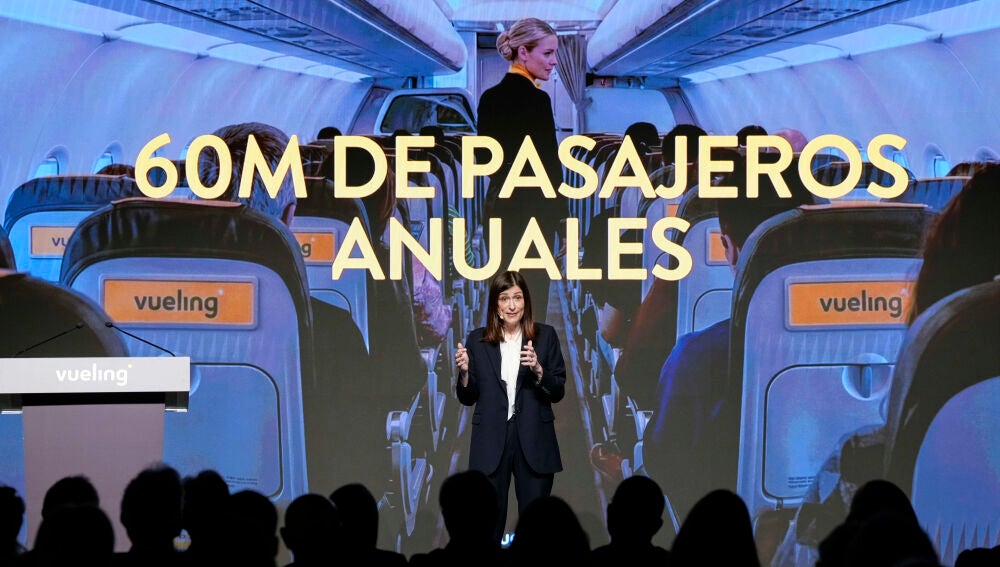 La presidenta de Vueling Carolina Martinoli presenta las líneas estratégicas para el 2035