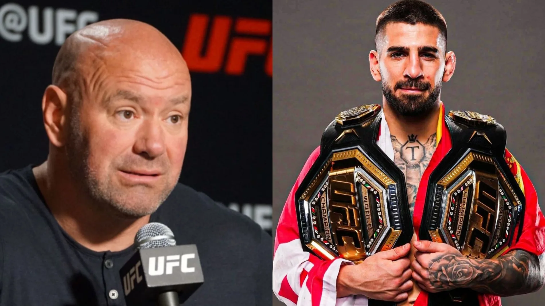 Dana White, presidente de la UFC, da malas noticias sobre el regreso de Topuria: "No parece que vaya a regresar pronto"