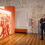 Reyes visitan exposici&oacute;n sobre 160 a&ntilde;os de transformaci&oacute;n de Val&egrave;ncia
