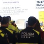 Bonet en su intervenci&oacute;n en el foro sobre seguridad vial.