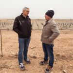 Joan Esteve (Raimat)&nbsp;y Joan Garcia (UPC), responsables del proyecto.