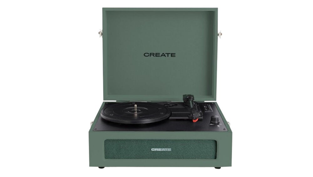 CREATE Record Player Retro