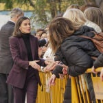 El look de la Reina Letizia en Valencia.
