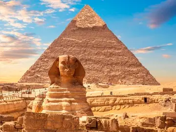 Las Pirámides de Giza como nunca las habías visto: así ha sido la prim Las Pirámides de Giza como nunca las habías visto: así ha sido la prim