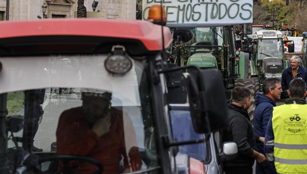 Economía.- Los tractores tomarán el centro de Alicante el 22 de enero contra el pacto UE-Mercosur