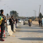 Miembros de las fuerzas de seguridad sirias