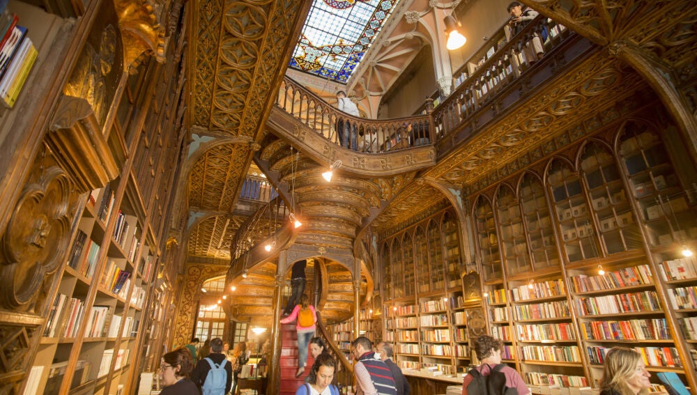 Libreria Lello, Oporto, Portugal