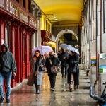 Lluvias y mal tiempo en Madrid. David Jar