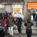 Lluvias y mal tiempo en Madrid. David Jar