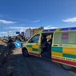 Sucesos.- Herida potencialmente grave una conductora tras dar varias vueltas de campana en la A-5 en M&oacute;stoles