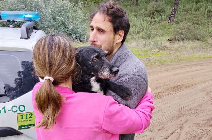 Rescatan a Boro: el perro perdido tras el accidente de Adamuz vuelve con su familia