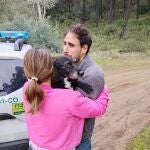 El perro Boro es capturado tras m&aacute;s de tres d&iacute;as extraviado en el lugar del accidente ferroviario