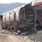 Imagen del accidente de tren en Adamuz (C&oacute;rdoba)