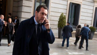 Óscar Puente, PSOE, en el pleno del Congreso de los Diputados