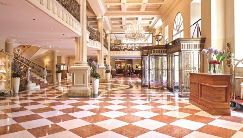 Lobby de Eurostars Grand Hotel Wien