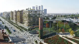 Recreación del nuevo ámbito de Las Tablas Oeste Recreación del nuevo ámbito de Las Tablas Oeste