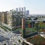 Recreaci&oacute;n del nuevo &aacute;mbito de Las Tablas Oeste