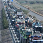 Movilizaciones de los agricultores en Murcia