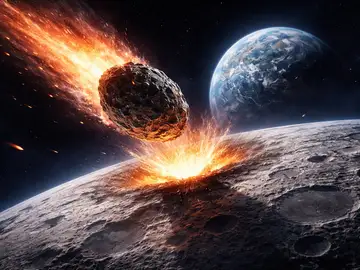 Qué pasaría si el asteroide 2024 YR4 impacta en la Luna en 2032. Qué pasaría si el asteroide 2024 YR4 impacta en la Luna en 2032.