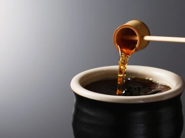 Imagen de archivo sobre la salsa de soja