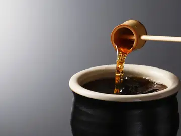 Imagen de archivo sobre la salsa de soja Imagen de archivo sobre la salsa de soja