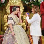 'Terreta': el color del espolín de la Fallera Mayor de Valencia 2026 en honor a la tierra valenciana 'Terreta': el color del espolín de la Fallera Mayor de Valencia 2026 en honor a la tierra valenciana