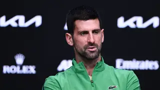 Australian Open tennis tournament - Day 15 MELBOURNE (Australia), 01/02/2026.- Novak Djokovic of Serbia attends a press conference after losing the Men’s Singles final match at the Australian Open tennis tournament in Melbourne, Australia, 01 February 2026. (Tenis) EFE/EPA/JOEL CARRETT AUSTRALIA AND NEW ZEALAND OUT