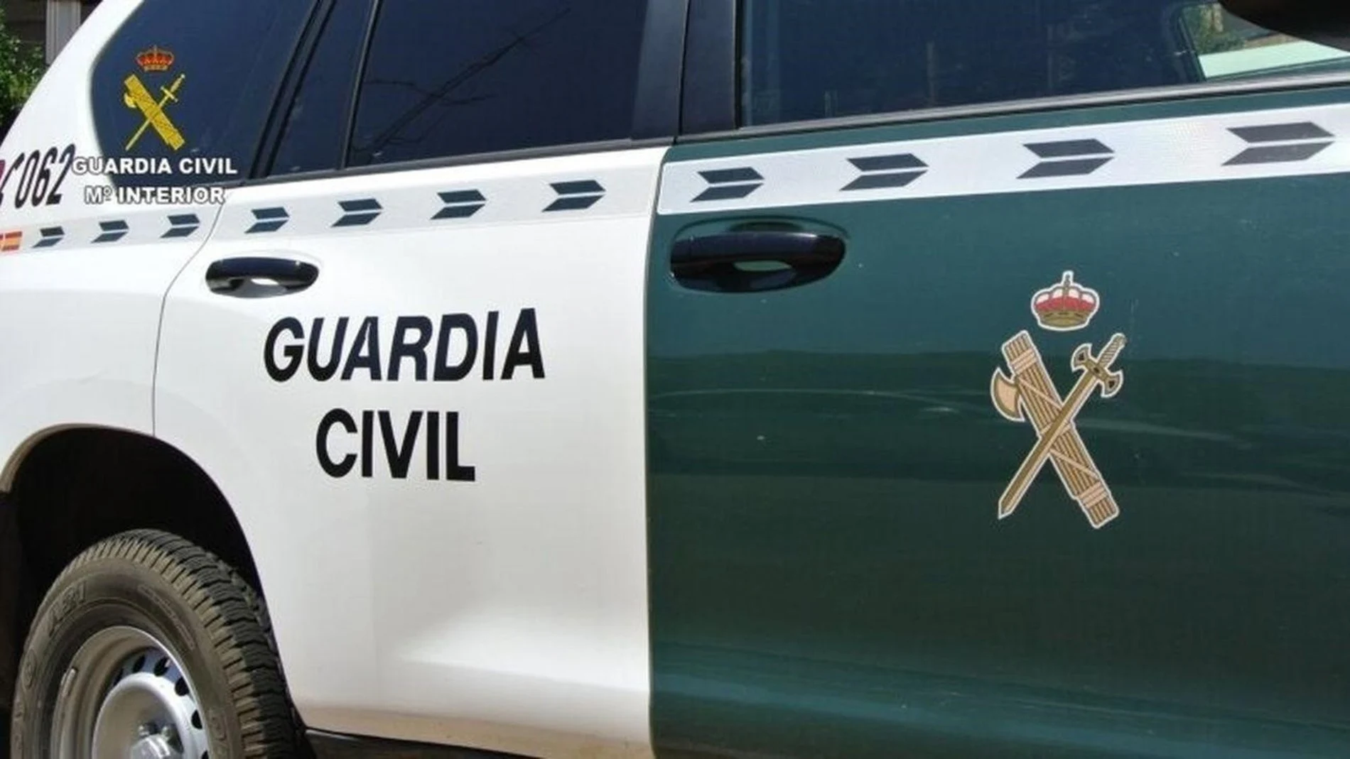 Un coche de la Guardia Civil