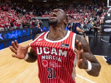 Dylan Ennis es uno de los pilares del UCAM Murcia de Sito Alonso
