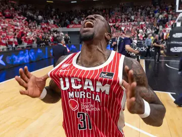 Dylan Ennis es uno de los pilares del UCAM Murcia de Sito Alonso Dylan Ennis es uno de los pilares del UCAM Murcia de Sito Alonso