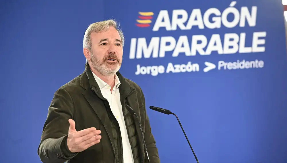 Azcón: "Aragón va a ser la primera comunidad con pleno empleo"