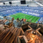 Las vistas del Bernab&eacute;u desde el restaurante son espectaculares